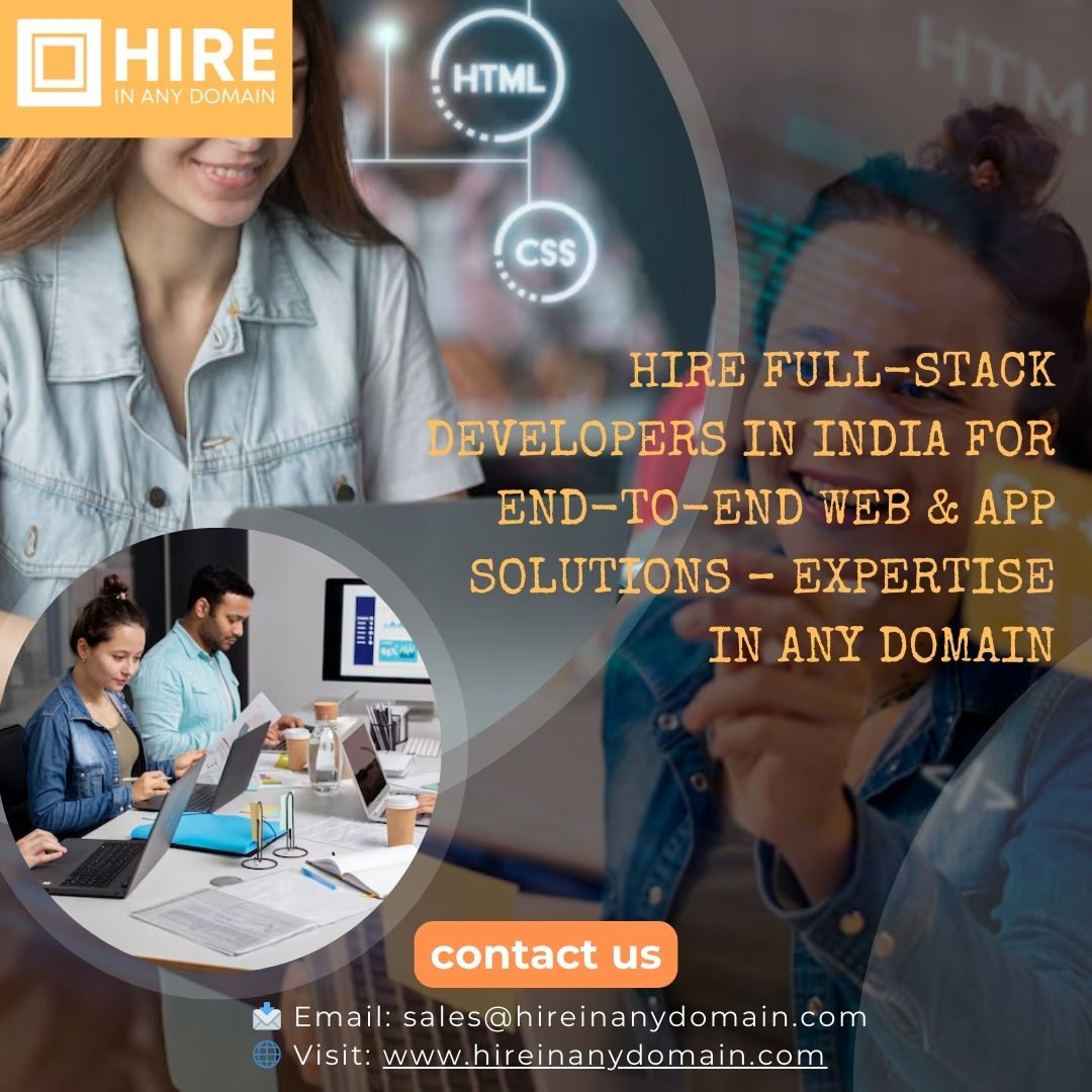 Hire Full-Stack Developers in India
