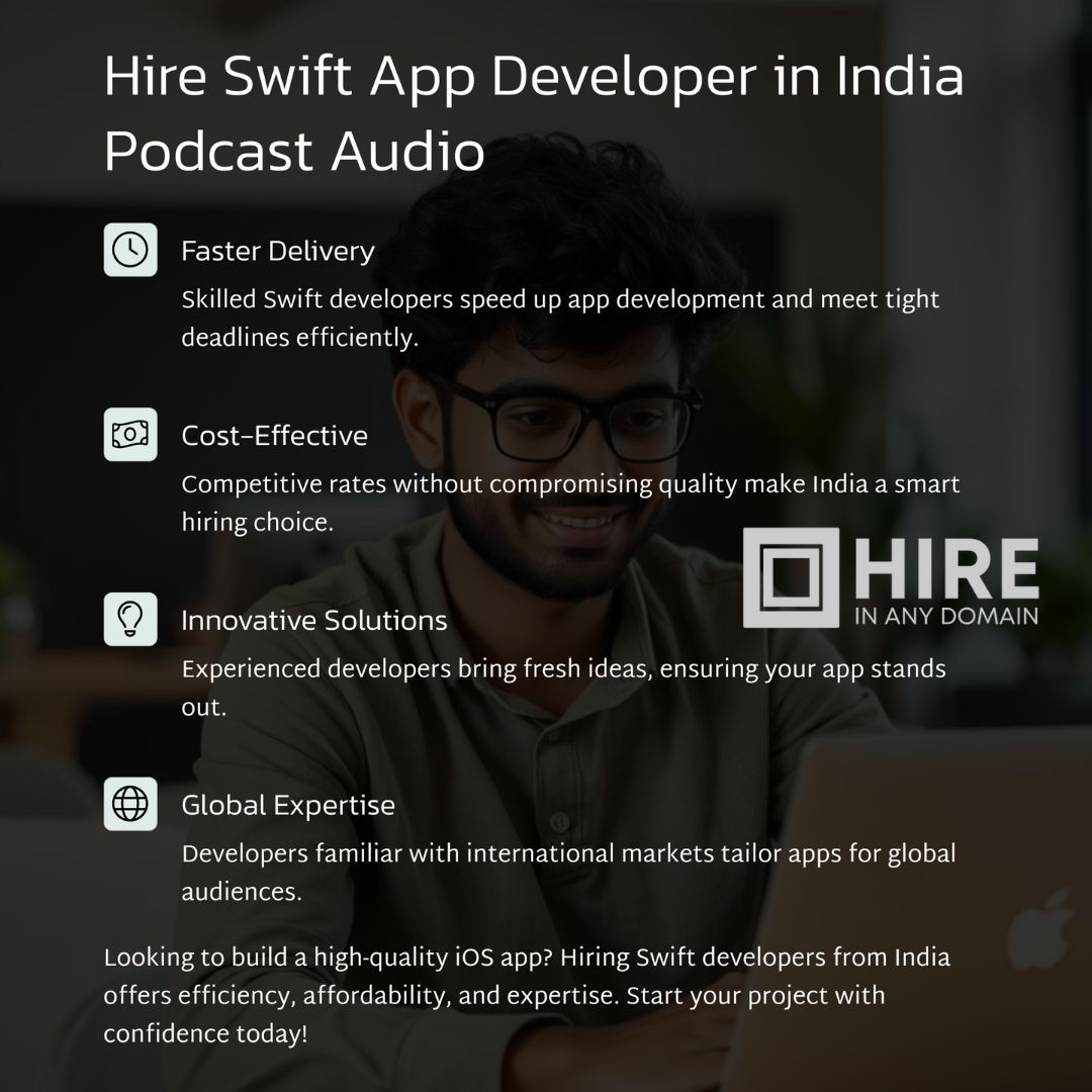 Hire Swift App Developer in India