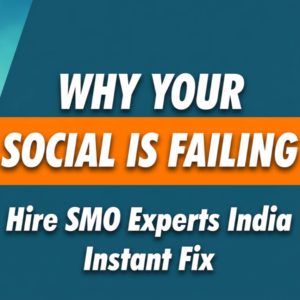 Social Media Not Working Hire SMO Experts India