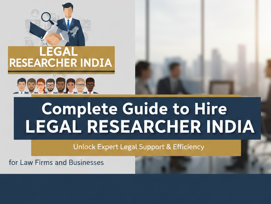 Complete Guide to Hire Legal Researcher India for Law Firms and Businesses