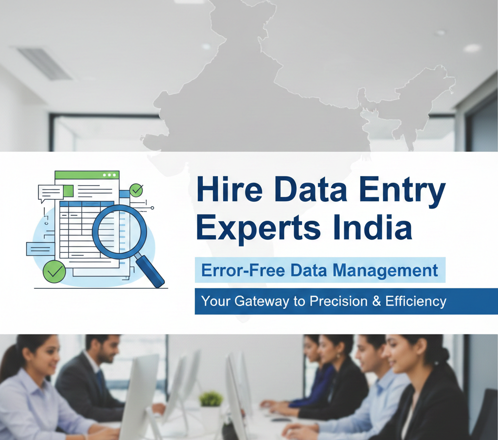 Hire Data Entry Experts India for Error-Free Data Management