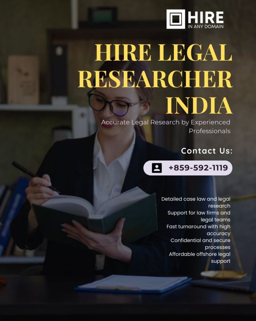 Hire Legal Researcher India