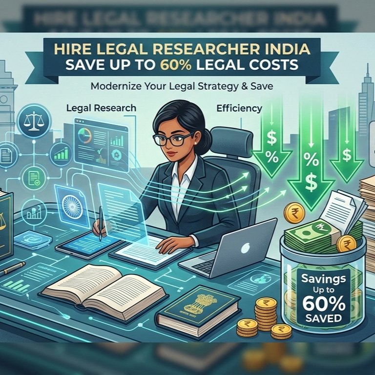 Hire Legal Researcher India and Save Up to 60% Legal Costs