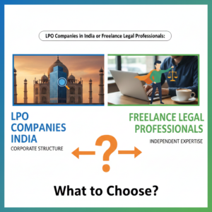 LPO Companies in India or Freelance Legal Professionals What to Choose