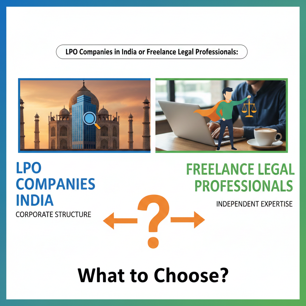 LPO Companies in India or Freelance Legal Professionals What to Choose