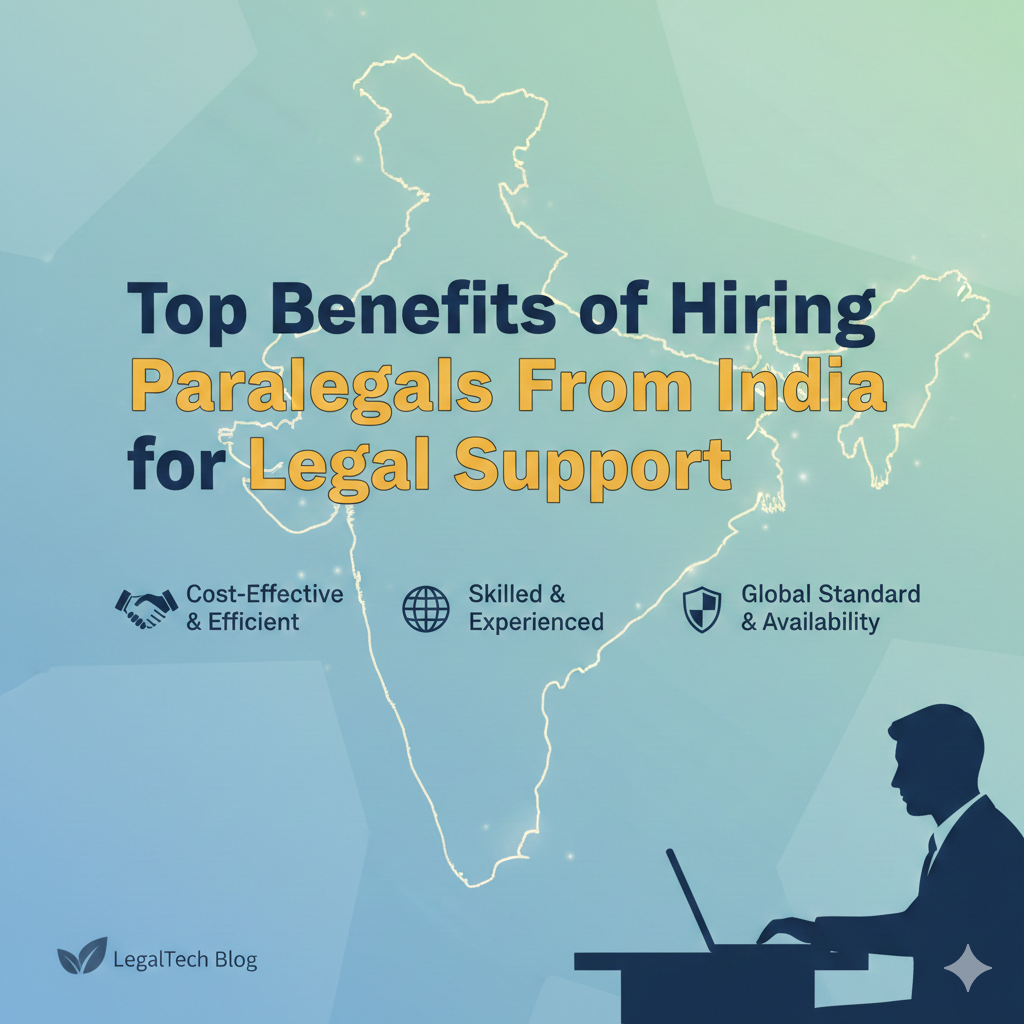 Top Benefits of Hiring Paralegals From India for Legal Support